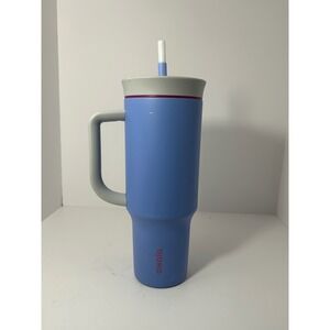 Owala 40oz Insulated Tumbler with Handle and Straw Blue Stainless Steel 11434